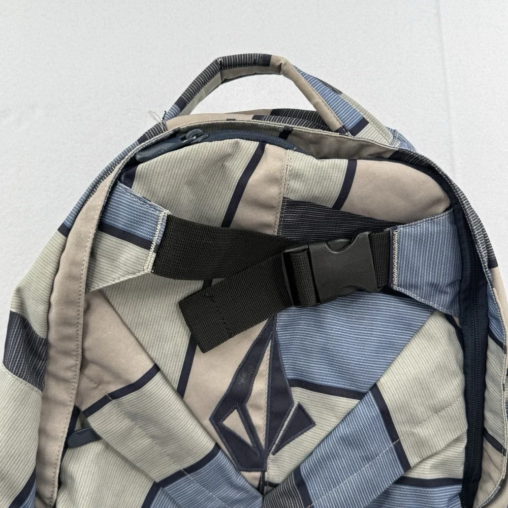 🔥✅ Volcom Backpack Blue Grey USED